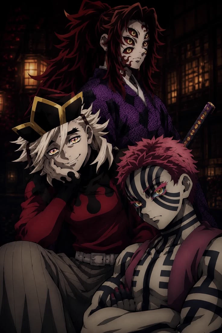 Akaza, Doma, Kokushibo- thumbnail