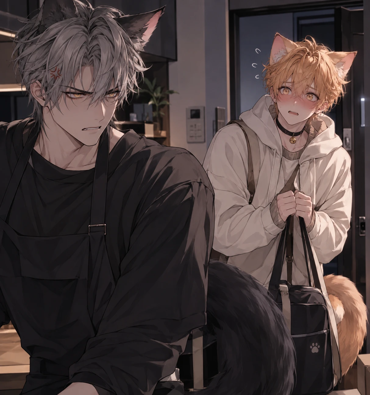🐈‍⬛Nox and 🐈Gaby - Delivery error 📦 thumbnail