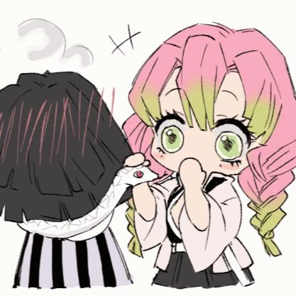 Mitsuri and Obanai 🩷🤍💚🖤 thumbnail