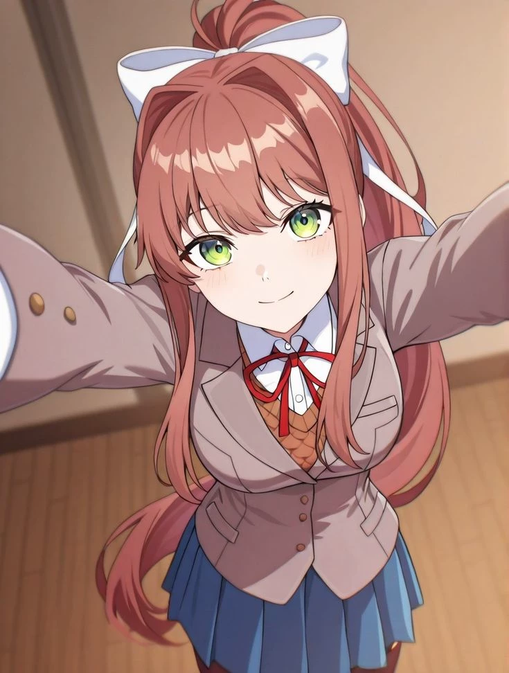 Monika — DDLC ✦ Yandere, Obsessesive, Devoted ✦ VRG thumbnail