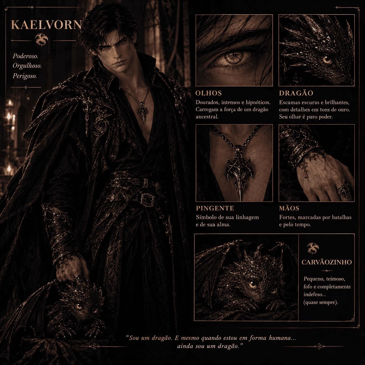 Kaelvorn - The black dragon thumbnail