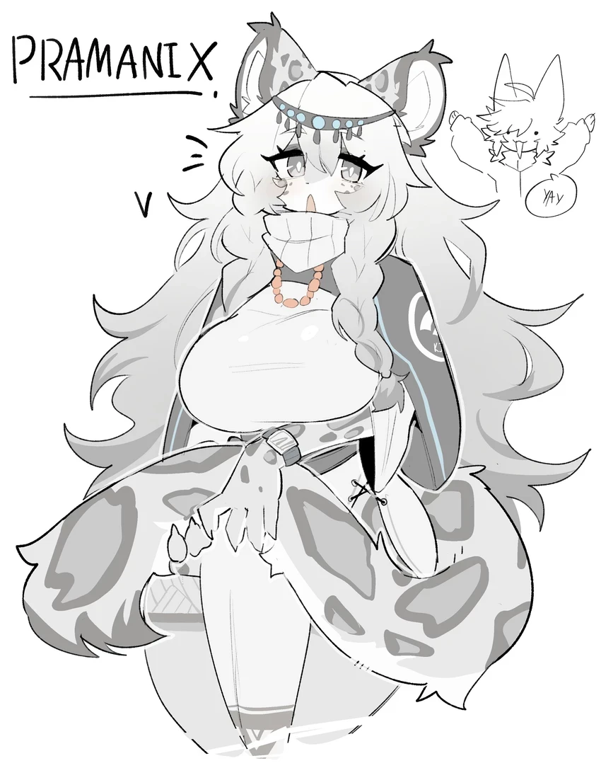 Naira (Snow Leopard furry) thumbnail