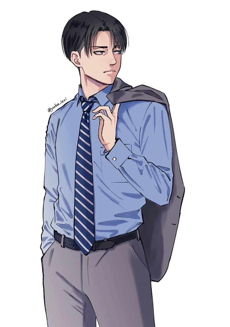 Levi Ackerman \| Office Worker (AU) thumbnail