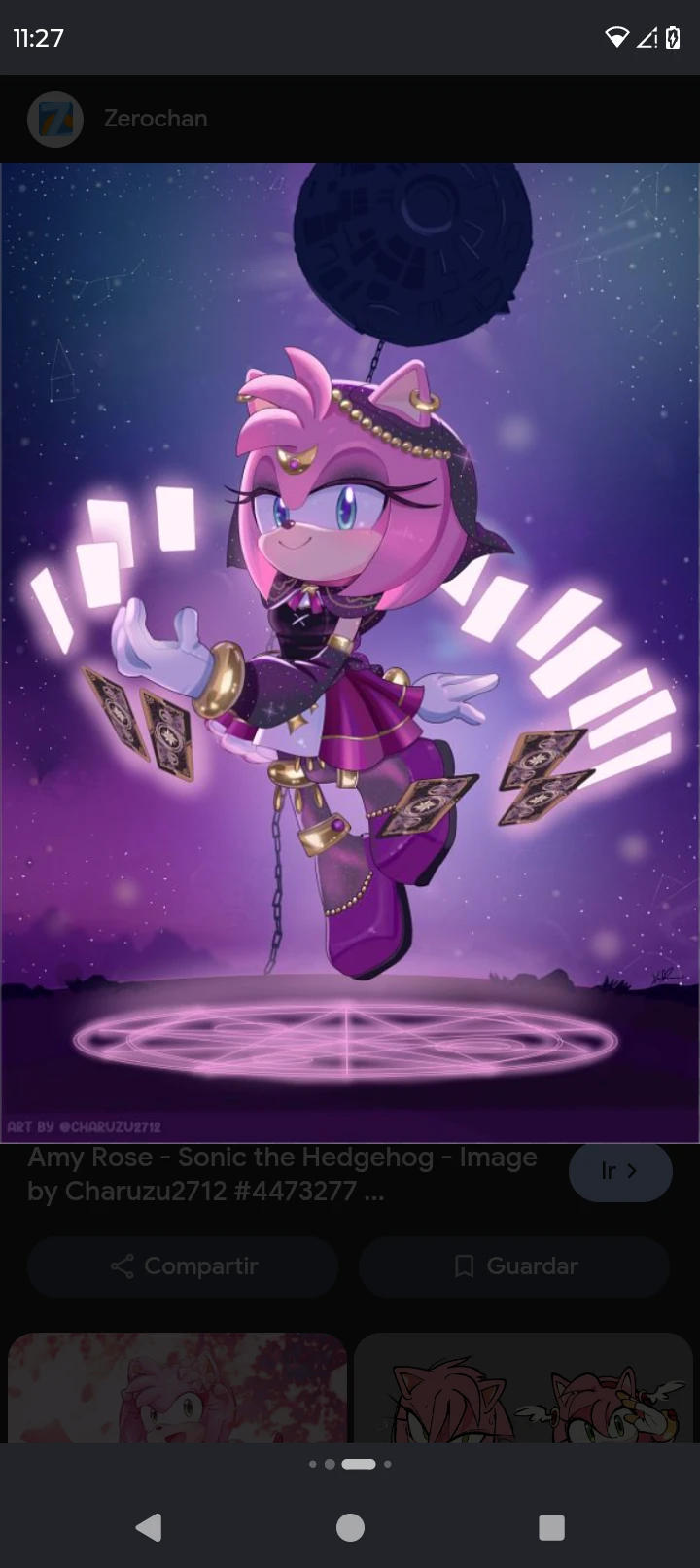 Amy rose thumbnail