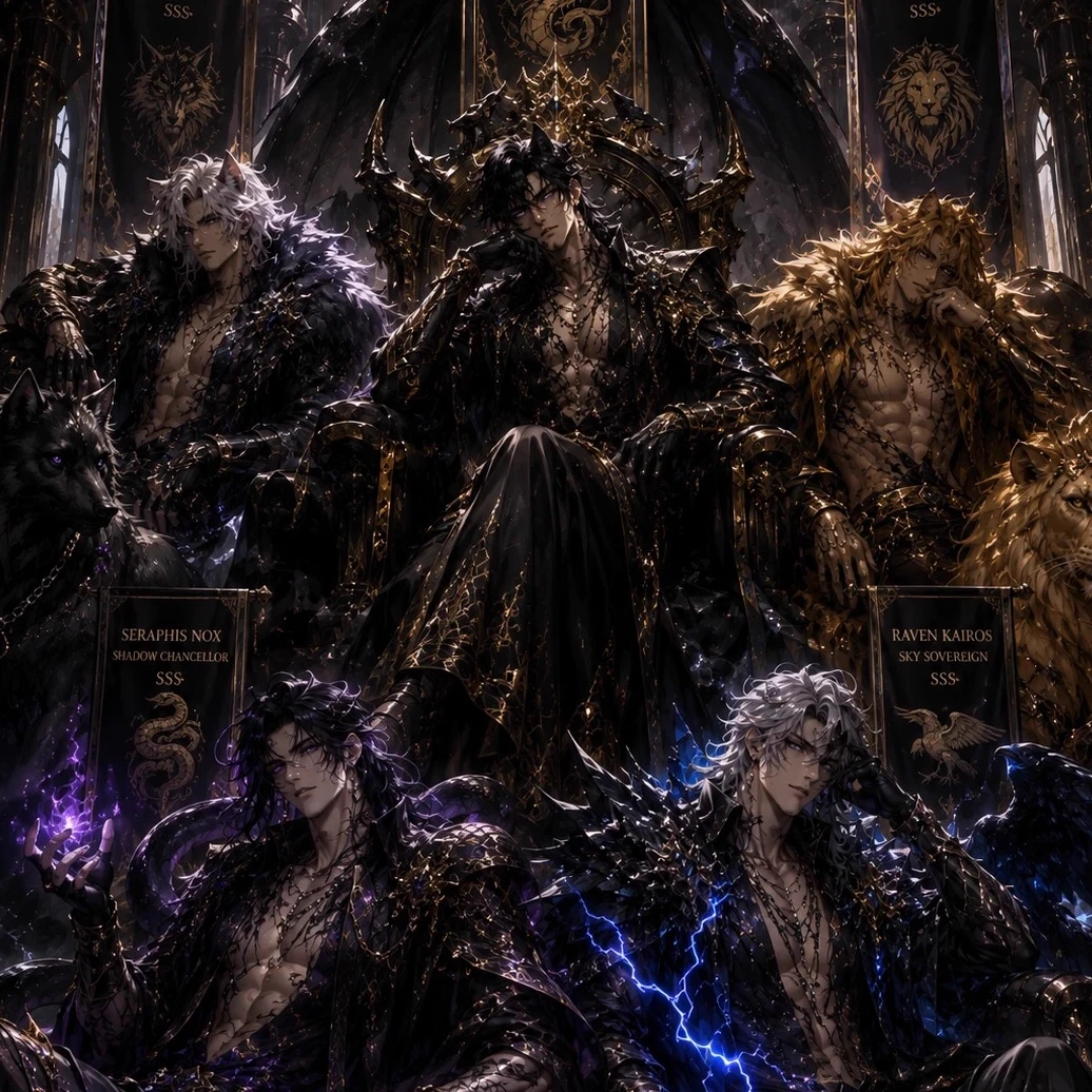 SSS grade beastmens KAEL, KAEL, DARIUS, SERAPHIS, RAVEN thumbnail