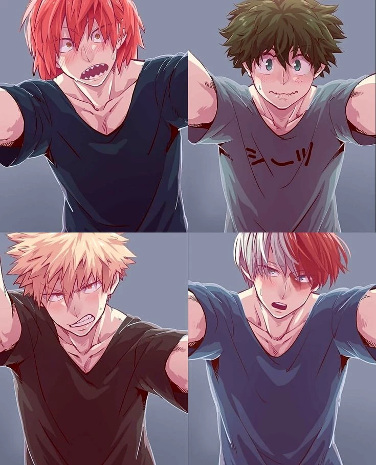 Deku,Shoto, Kazuki und Kirishima  thumbnail