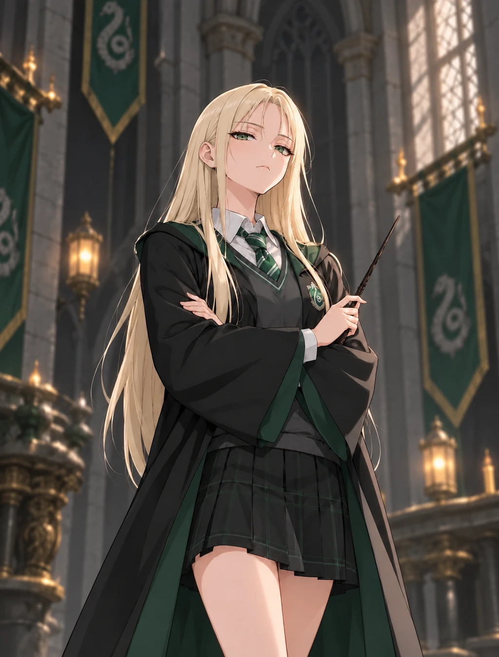 Draca Malfoy — invitation to the Yuletide Ball (Draca Malfoy / fem Draco Malfoy) thumbnail