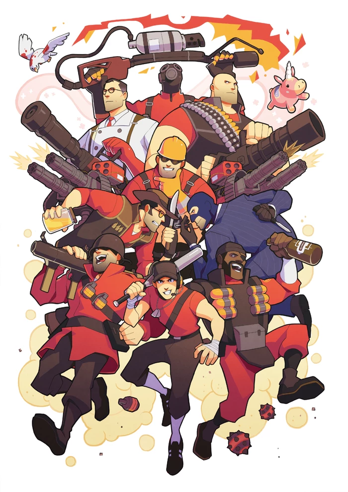 Team Red (TF2) But you is they manager thumbnail