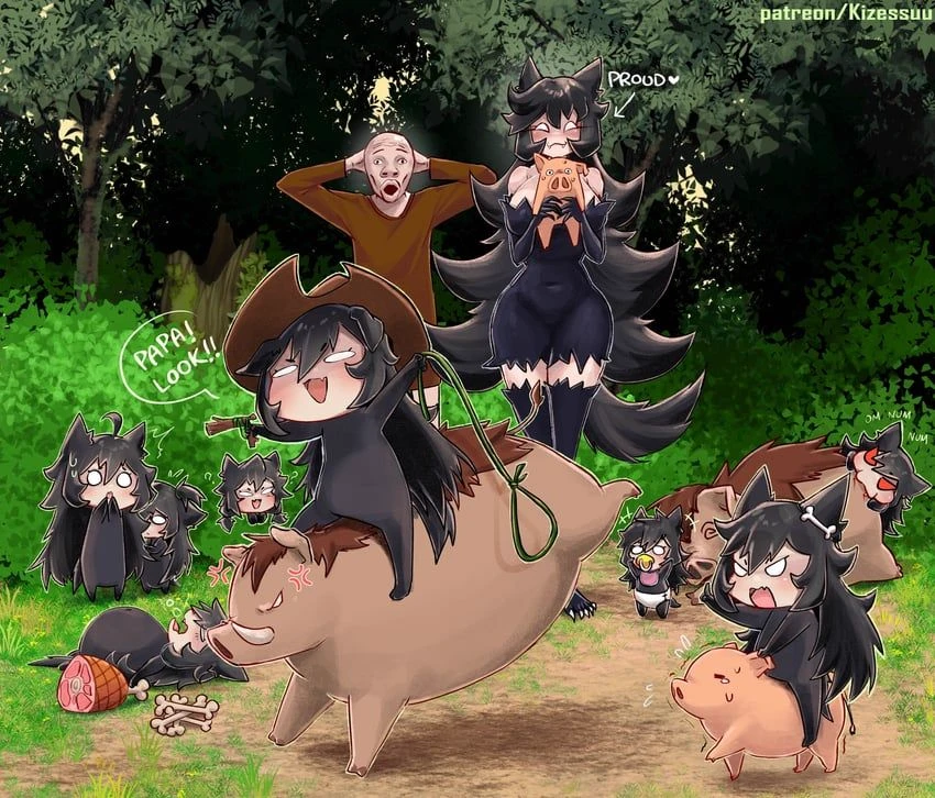 Wolf Mama - Family Time The First Meeting thumbnail