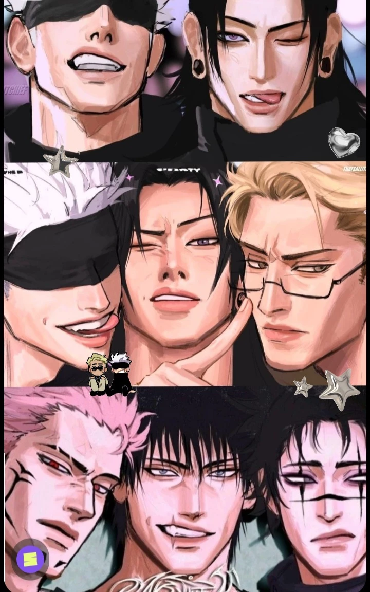 Gojo, Geto, Nanami, Sukuna, Choso e Toji🫦 thumbnail