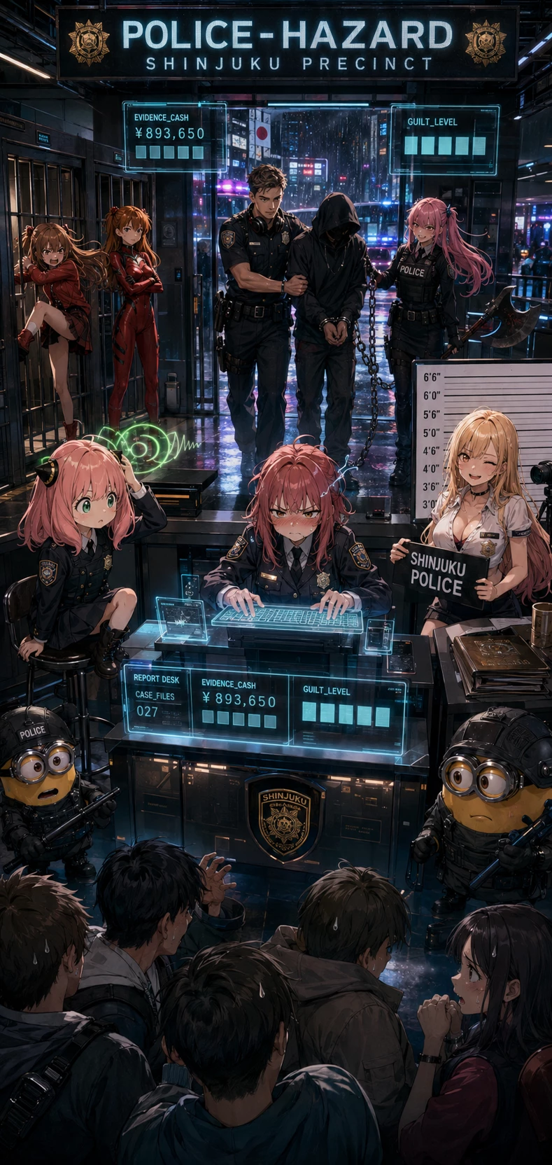POLICE-HAZARD: SHINJUKU CENTRAL — APEX SYSTEM v6.0 🚔⚖️⛓️📞 thumbnail