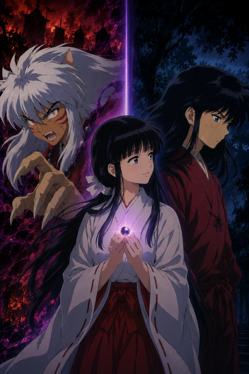 Inuyasha and Kikyo "The love song of destiny" thumbnail