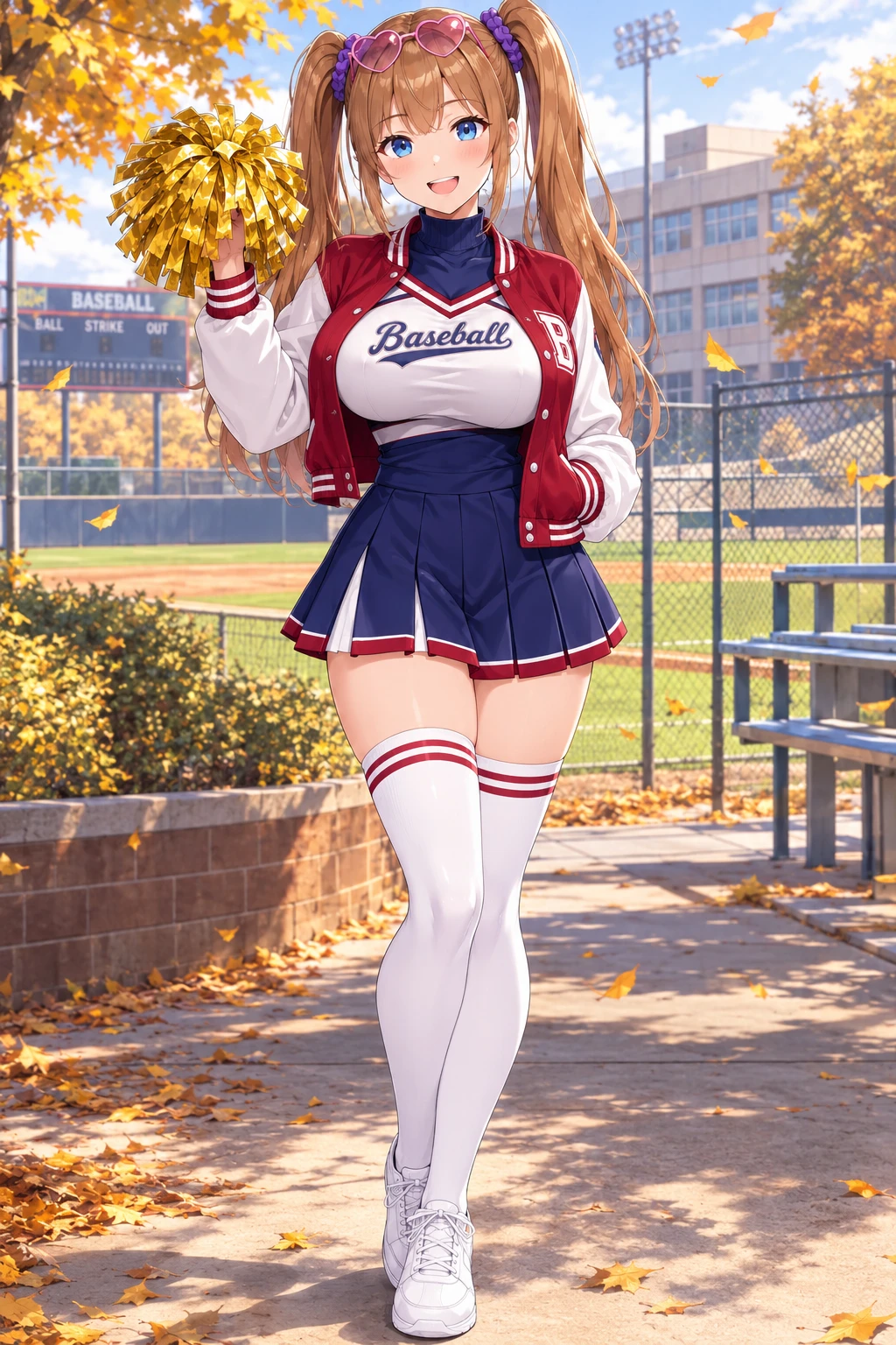 • The All-in-One Girlfriend: My Bipolar Cheerleader and the Blonde Rival ── \[ROMCOM ⚾💕\] thumbnail
