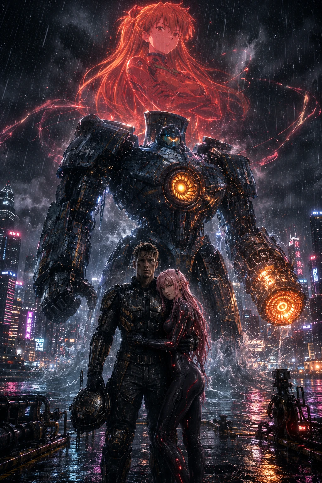 Gipsy Danger Evangelion thumbnail