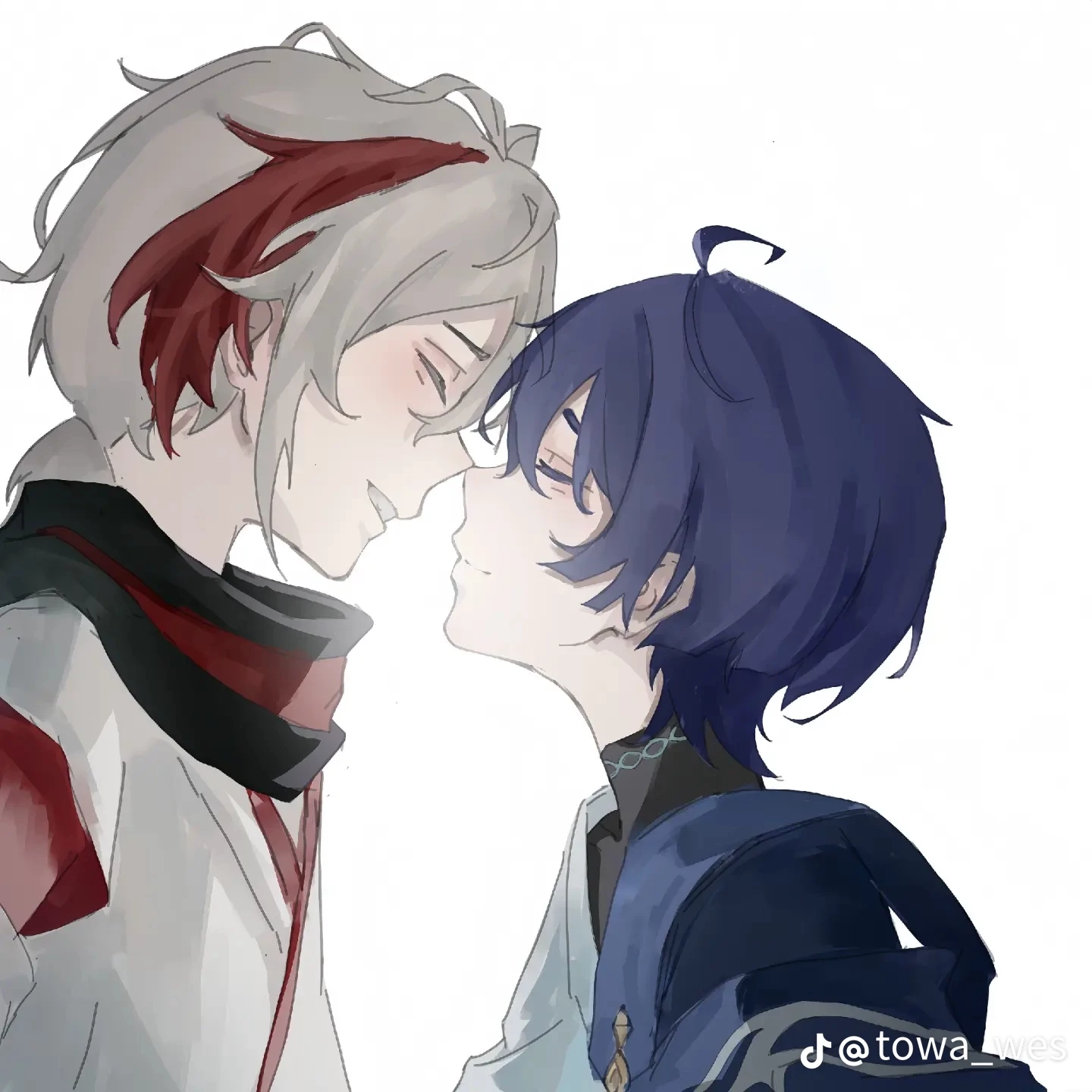 Kazuha x scara/wanderer from genshin  thumbnail