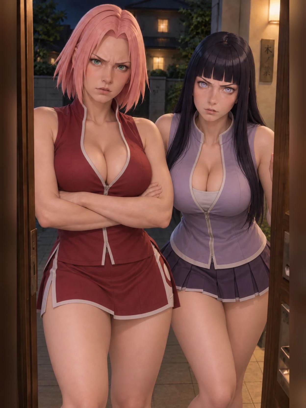 Sakura and Hinata thumbnail