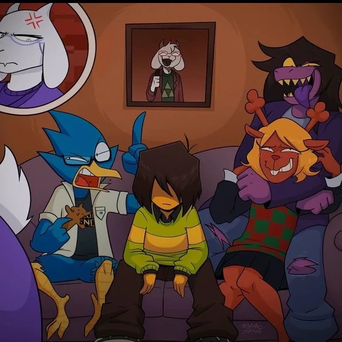 Christmas deltarune thumbnail