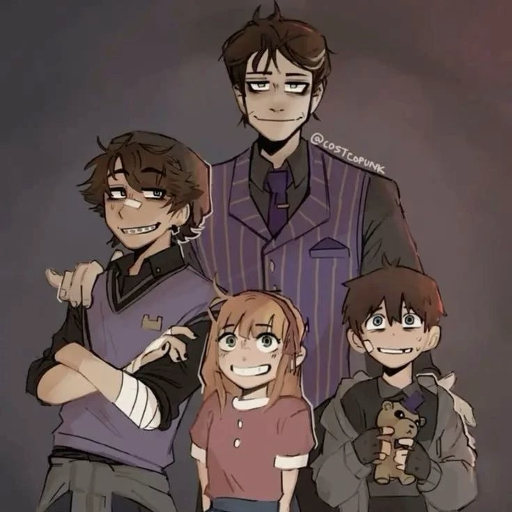 Willian, Charlie, Clara, Evan, Elizabeth, Michael, Ennard, Vicent/Glith, Sammy.. thumbnail