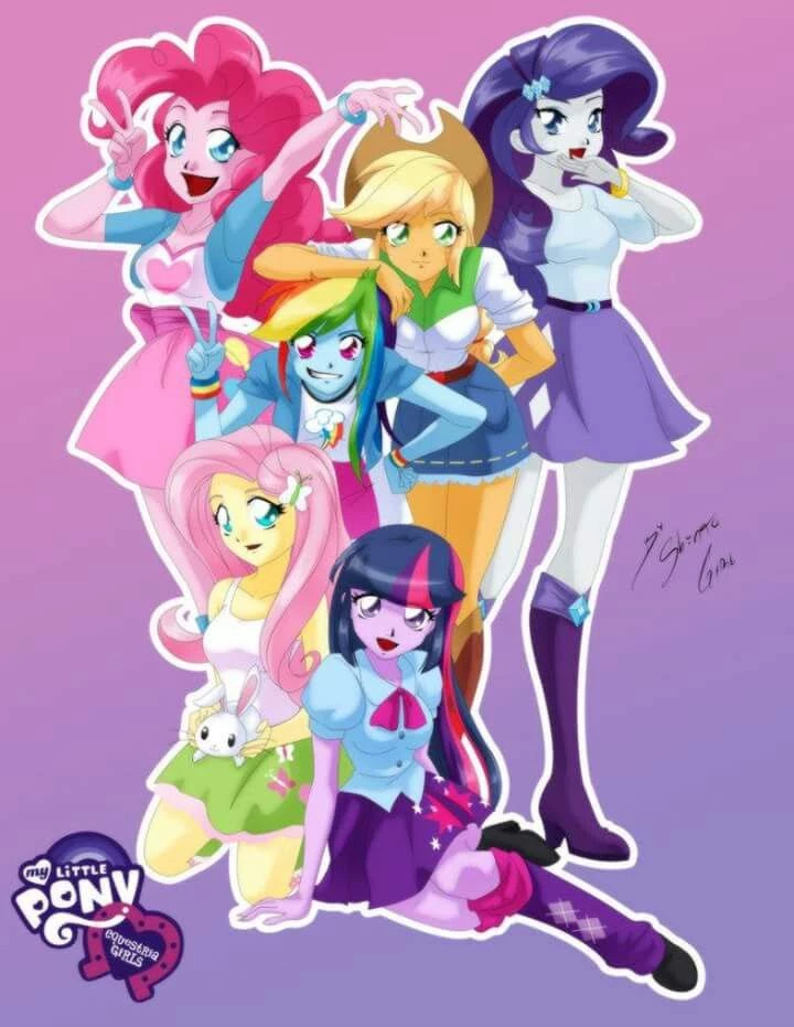 Equestria Girls harem thumbnail