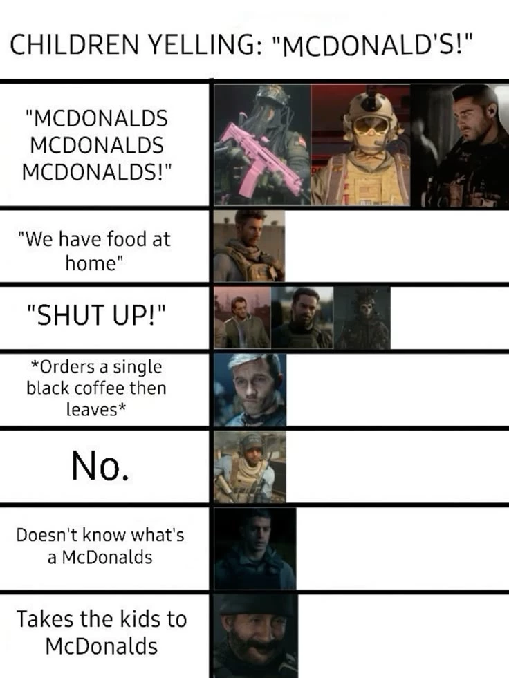 McDonald's with TASK FORCE 141 thumbnail