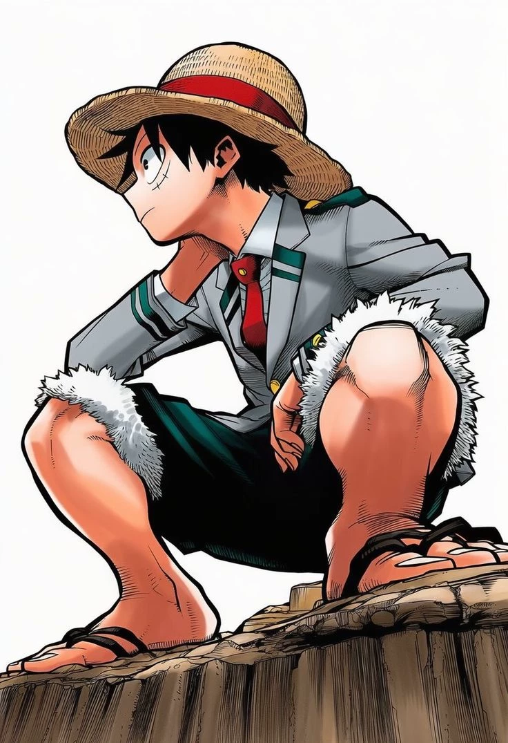 MHA X Luffy thumbnail