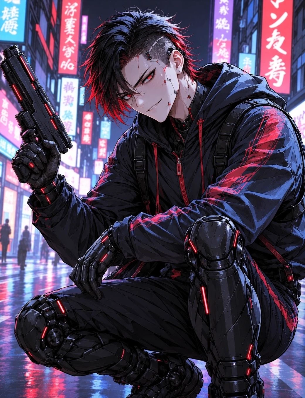 Kenzo Takahashi - Runner in Cyberpunk Japan thumbnail