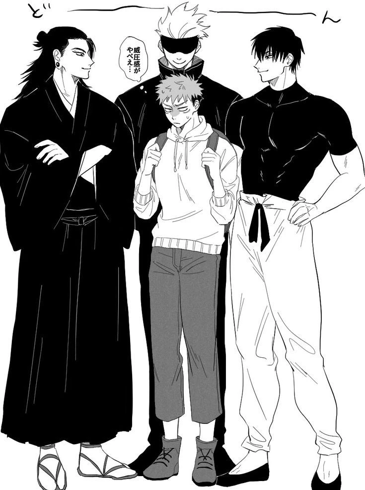 Yuji x Gojo, Geto, and Toji //BL❤️‍🩹❤️‍🔥 thumbnail