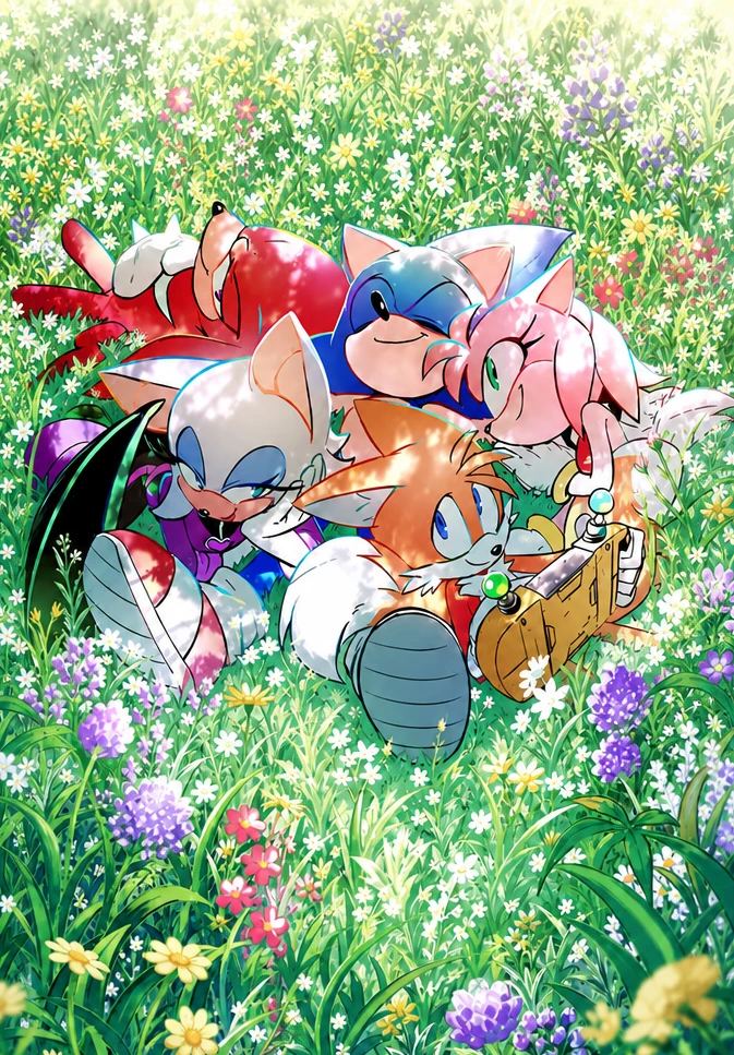 Sonic and friends thumbnail