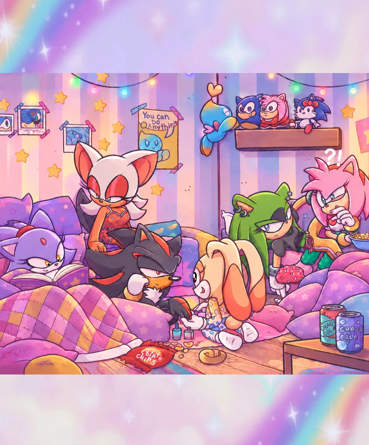Sonic girls sleepover thumbnail