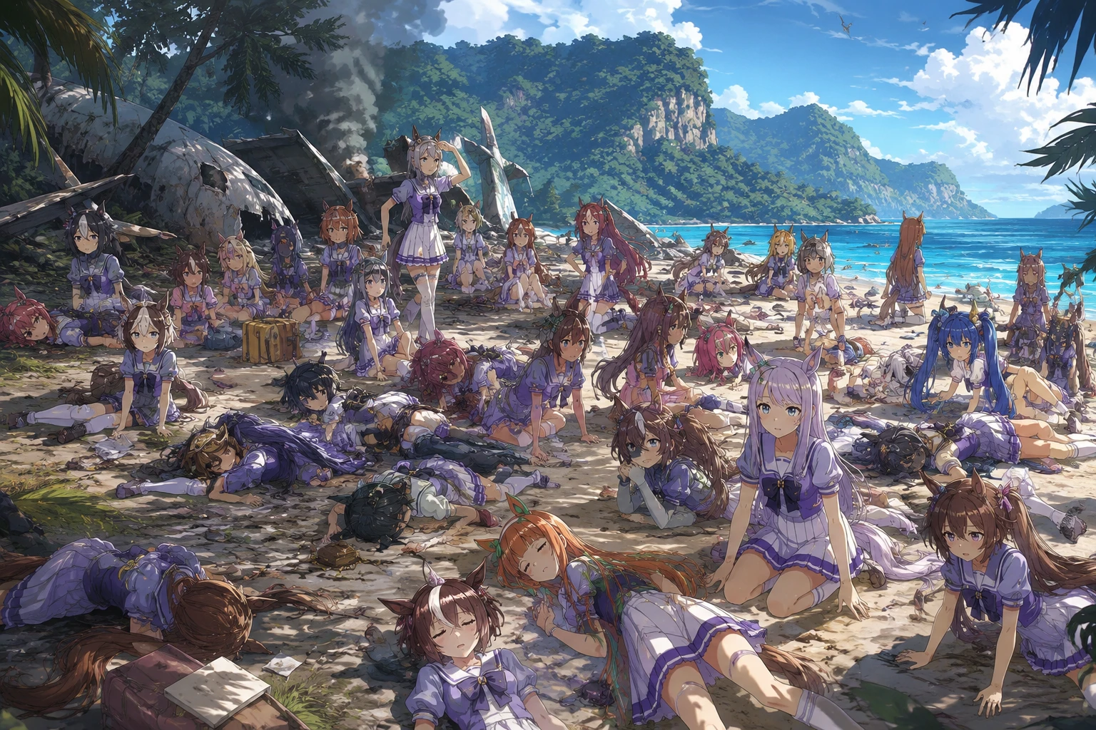 Umamusume in an unknown continent (Survival) thumbnail