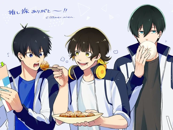 rin, isagi and bachira thumbnail