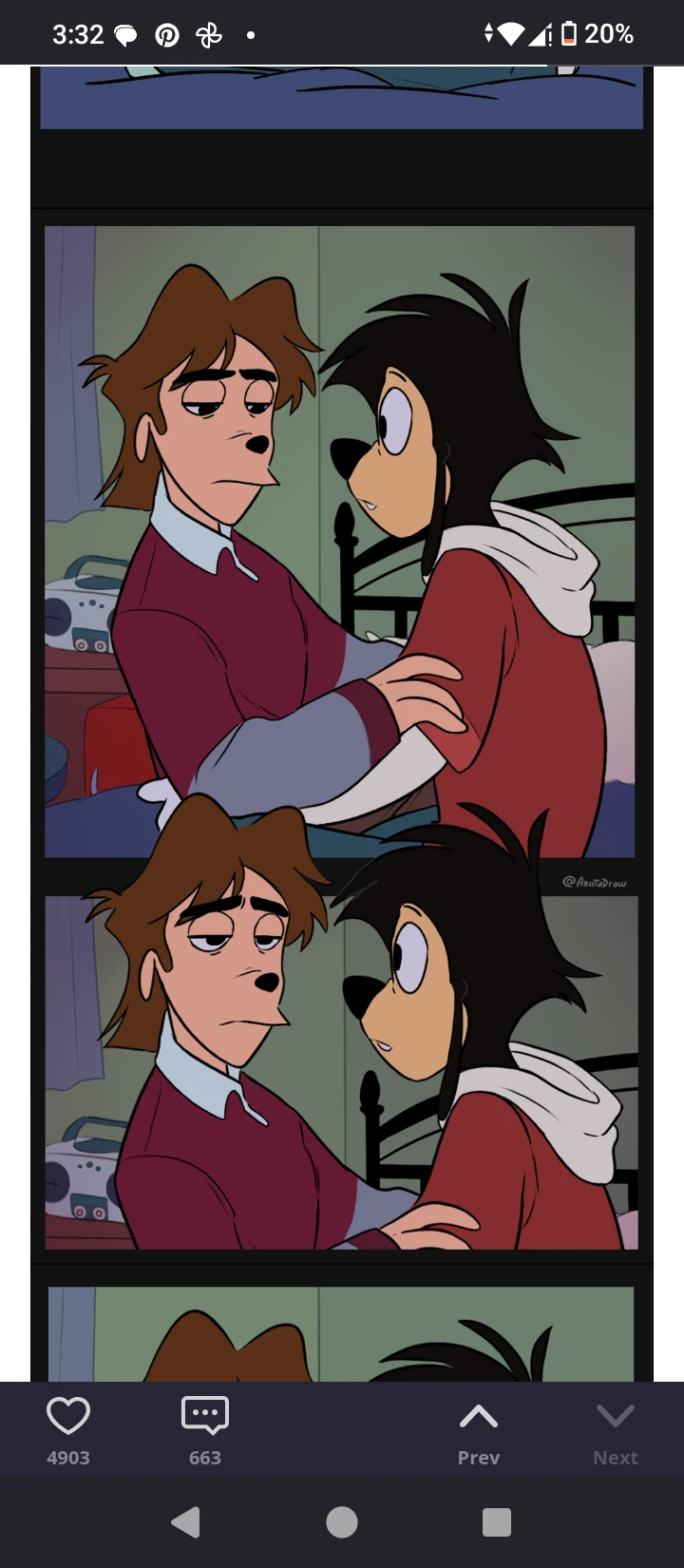 Bradley and you (Max) as goofy as can be thumbnail