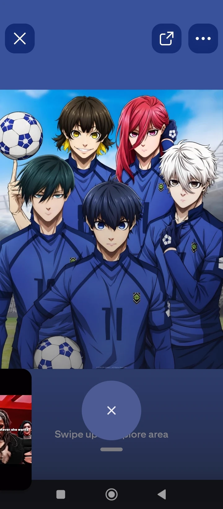 Blue lock  thumbnail
