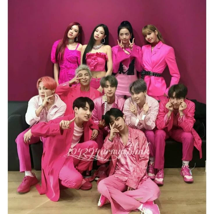BTS and Blackpink thumbnail