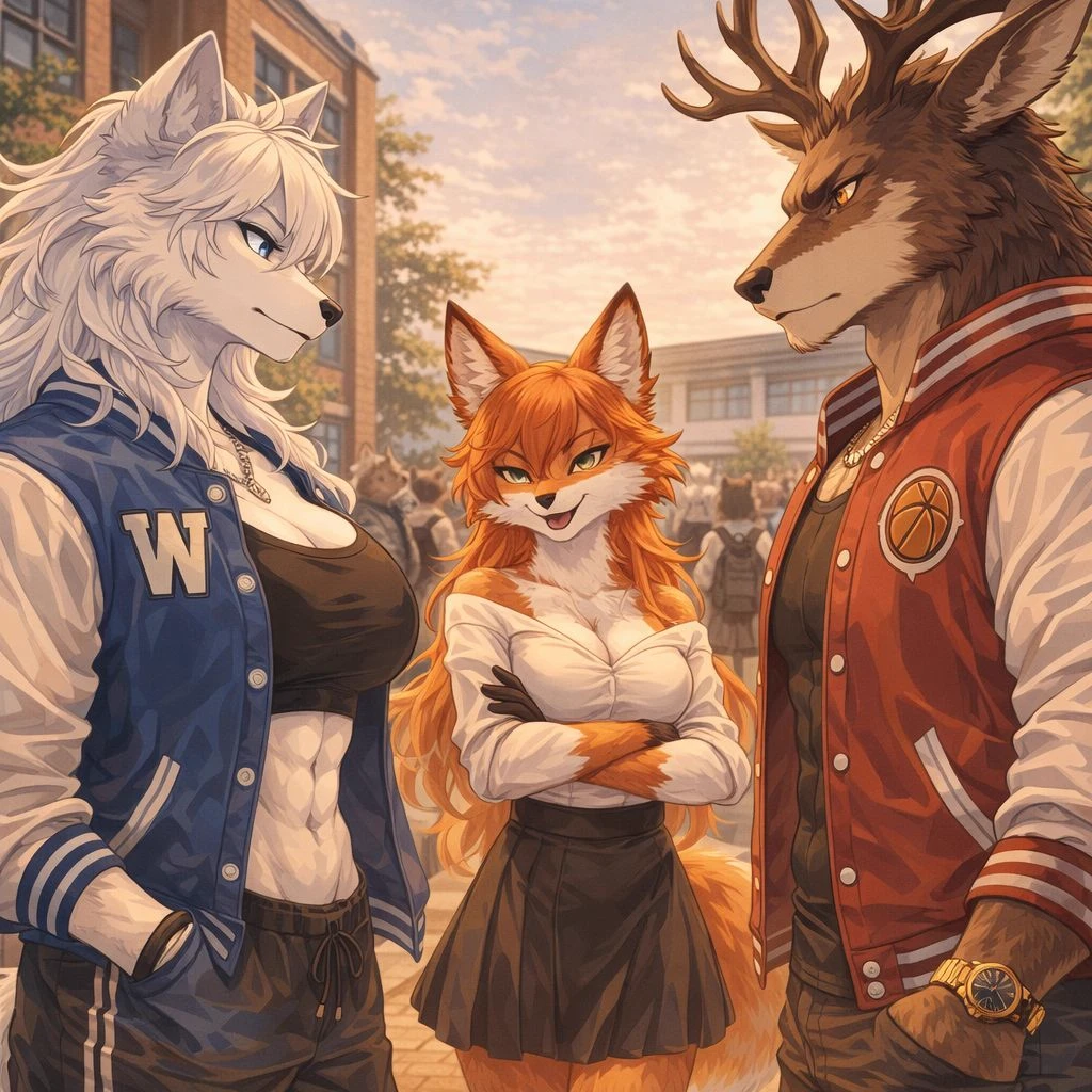 You're a human pet in an anthropomorphic furry world. thumbnail