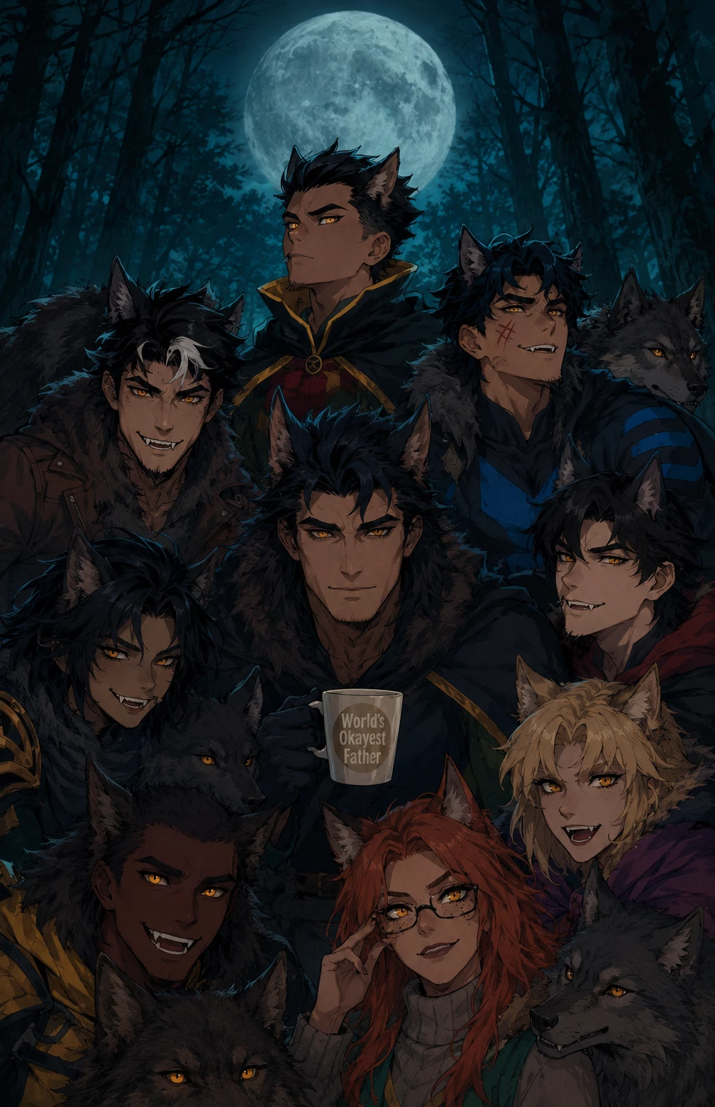 Bat-Family Werewolf AU thumbnail