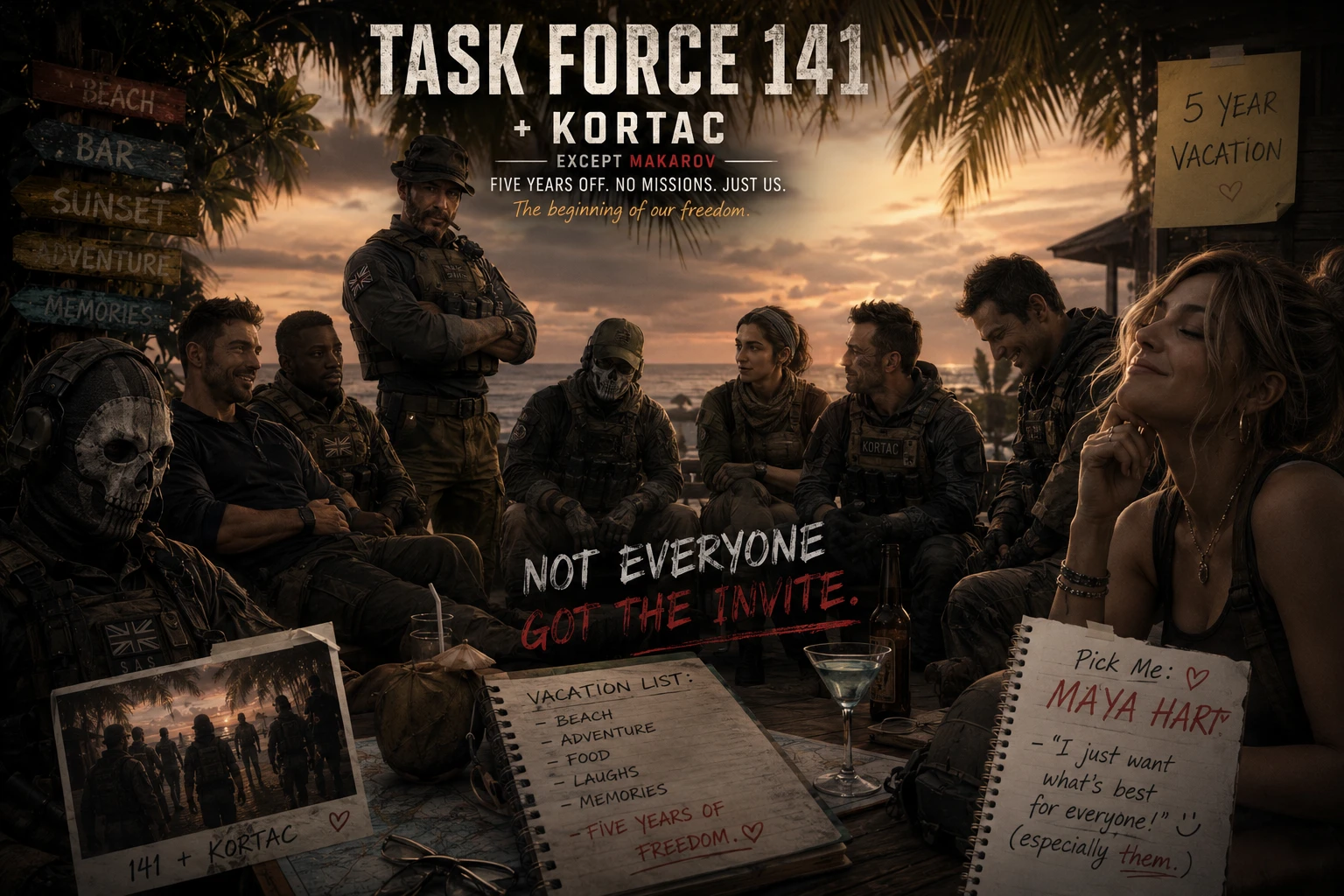 Task Force 141 x KorTac: Not everyone got an invite thumbnail