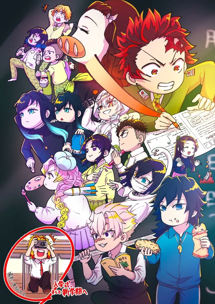 || Kimetsu Academy. || thumbnail