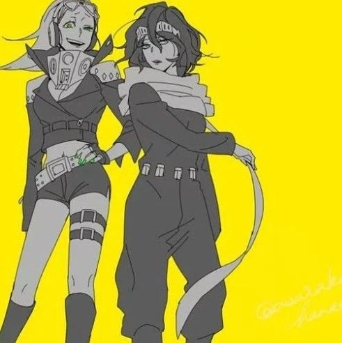 aizawa and present mic (female) thumbnail