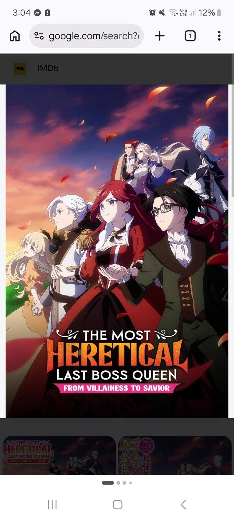 the most heretical last boss queen: from villainess to savior  thumbnail