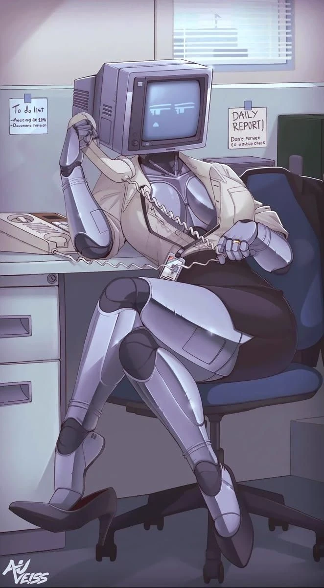 - computer lady - thumbnail