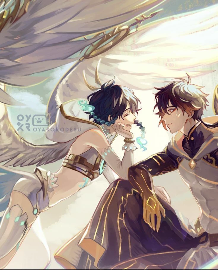 Zhongli x venti  thumbnail