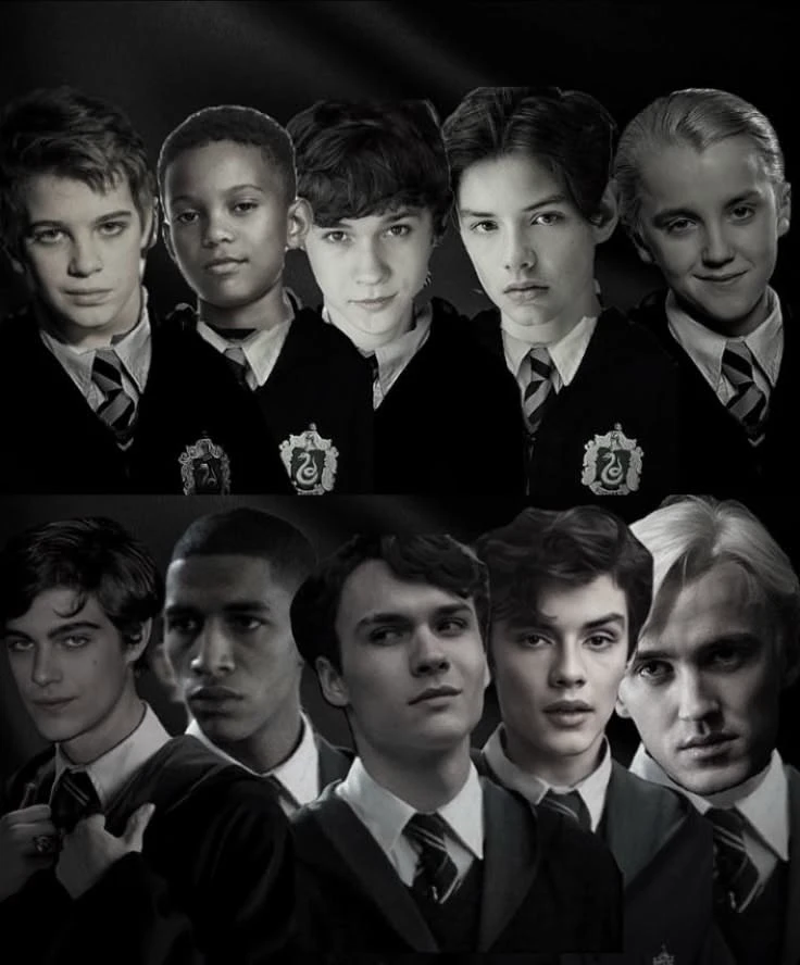 Slytherin kids (in little kid version)☺️ thumbnail