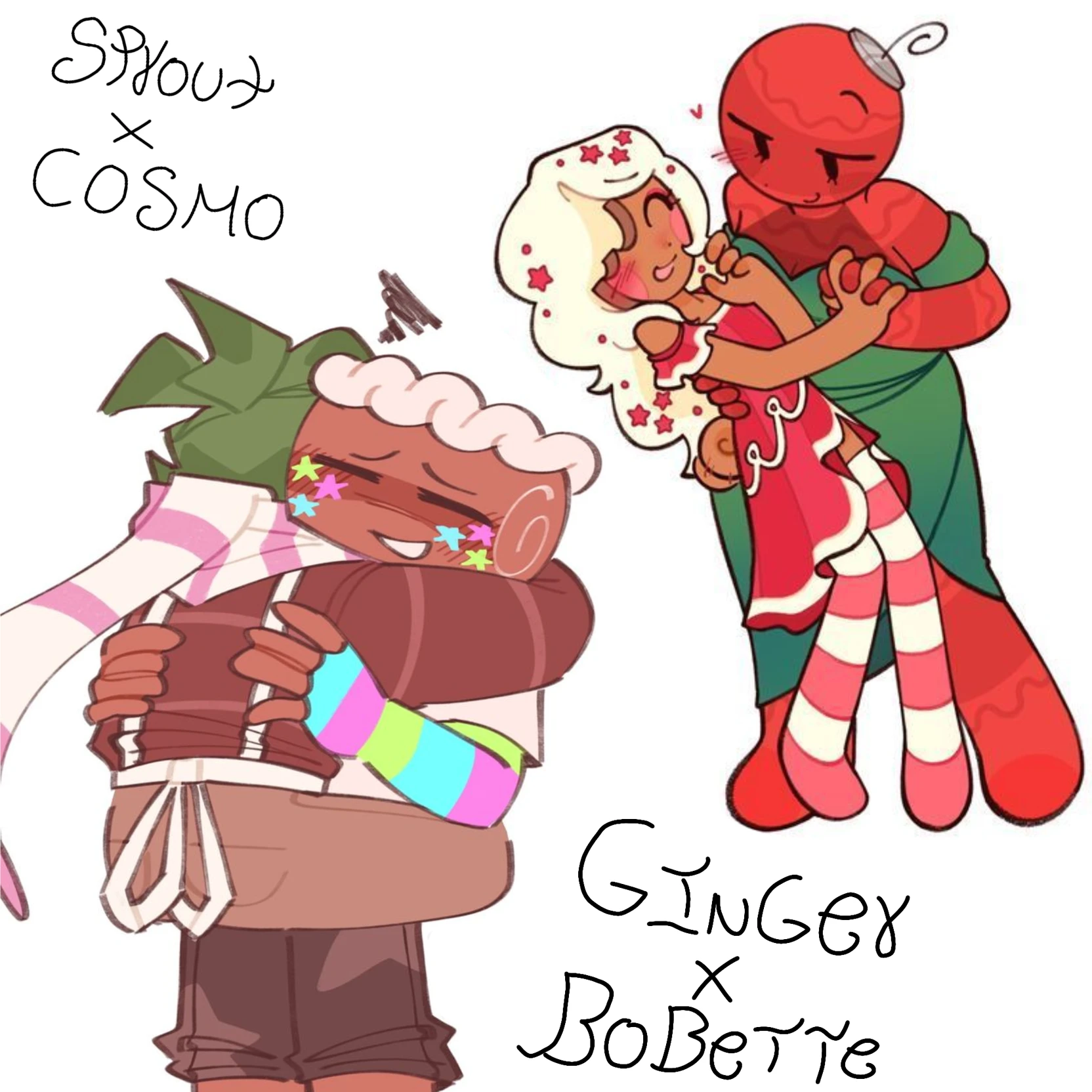 Sprout x Cosmo and Ginger x Bobette (arranged engagement) thumbnail