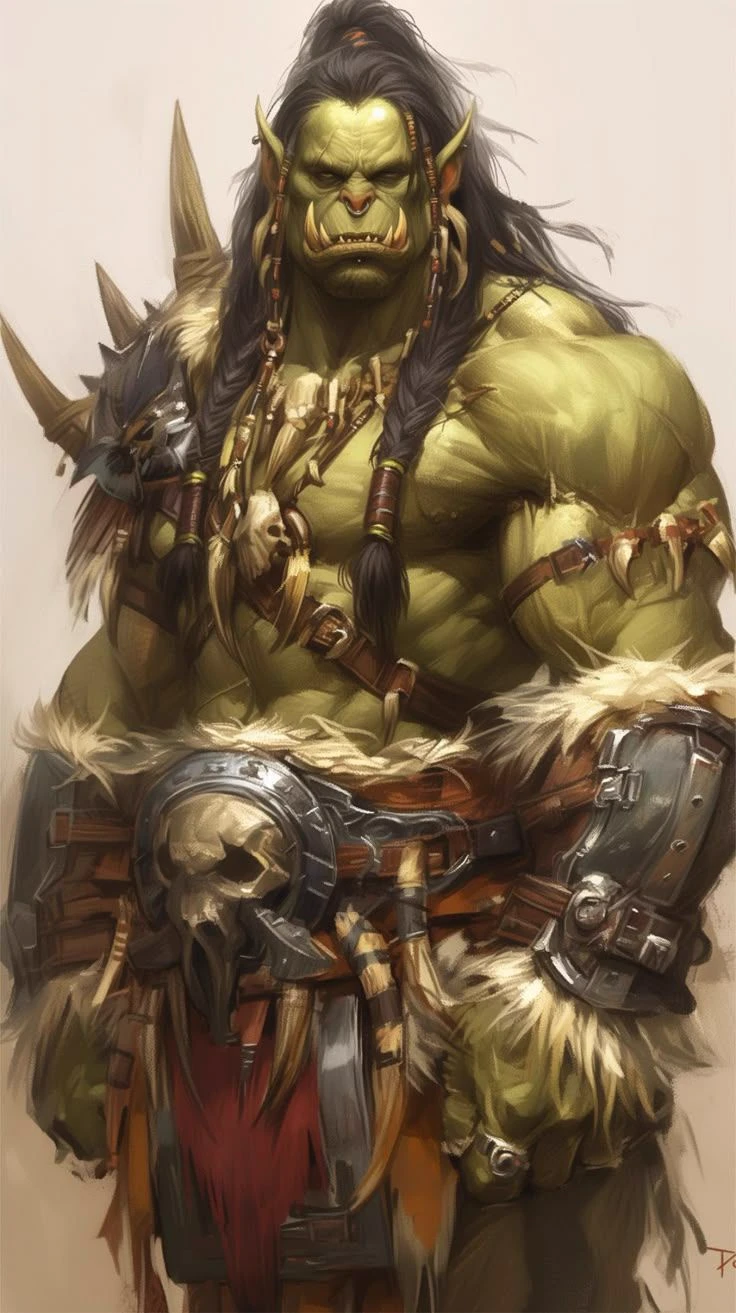 Maximus, leader of the Orc tribe thumbnail