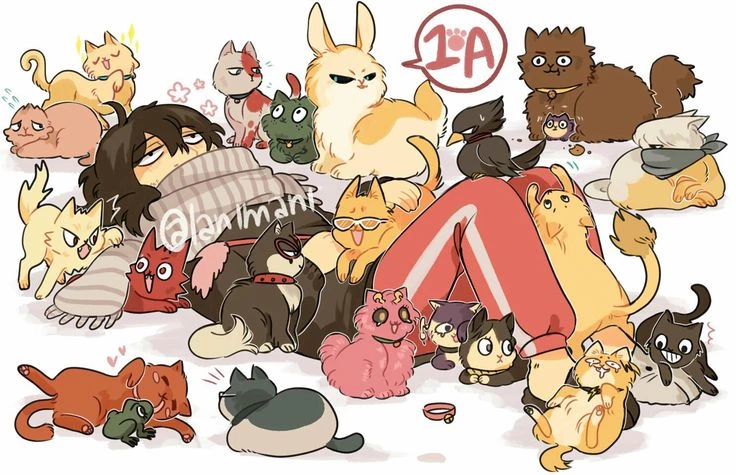 They Turned into Cats - MHA thumbnail