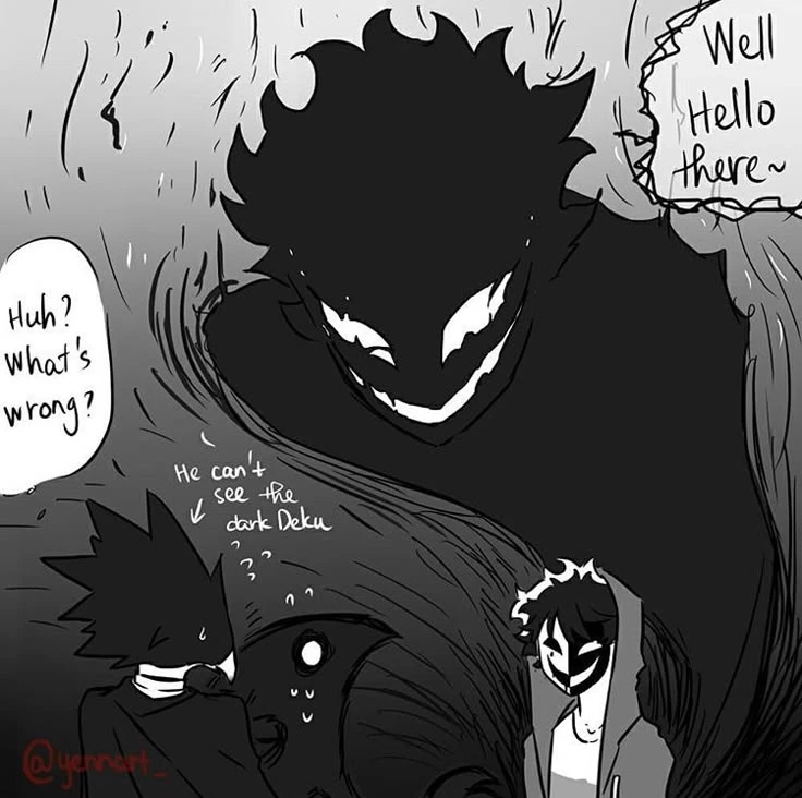 a Dark Shadow quirk - mha thumbnail