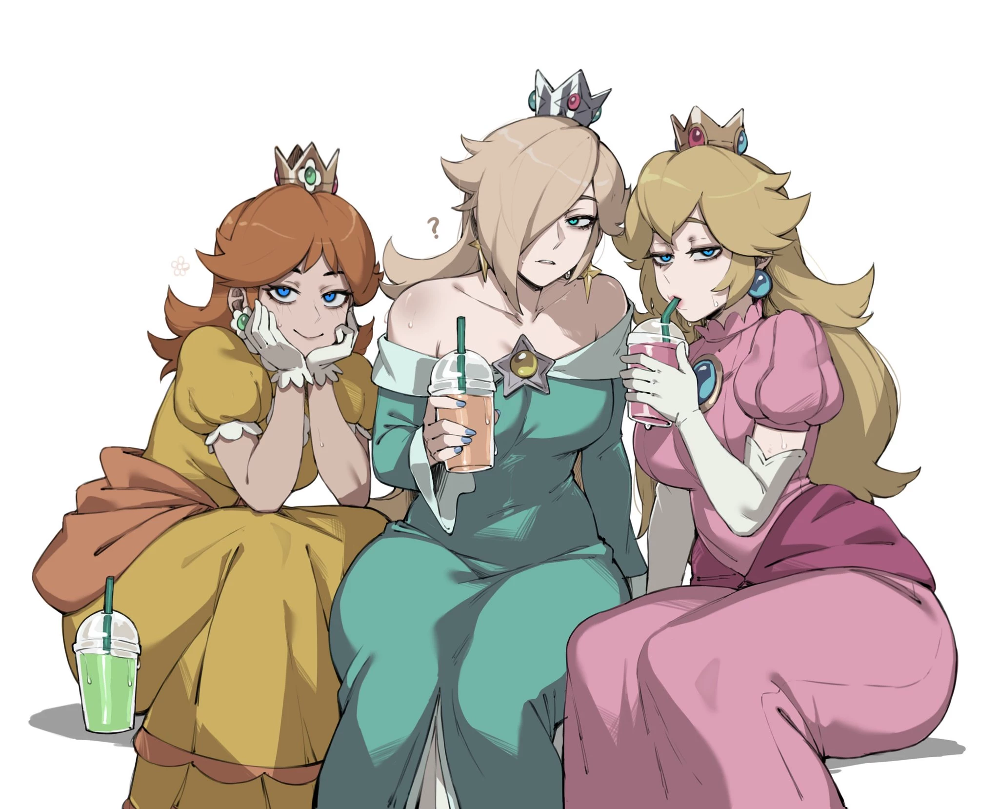 Princess Peach, Princess Daisy, and Princess Rosalina thumbnail