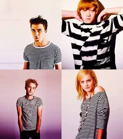Daniel Radcliffe, Emma Watson, Rupert Grint, and Tom Felton. thumbnail