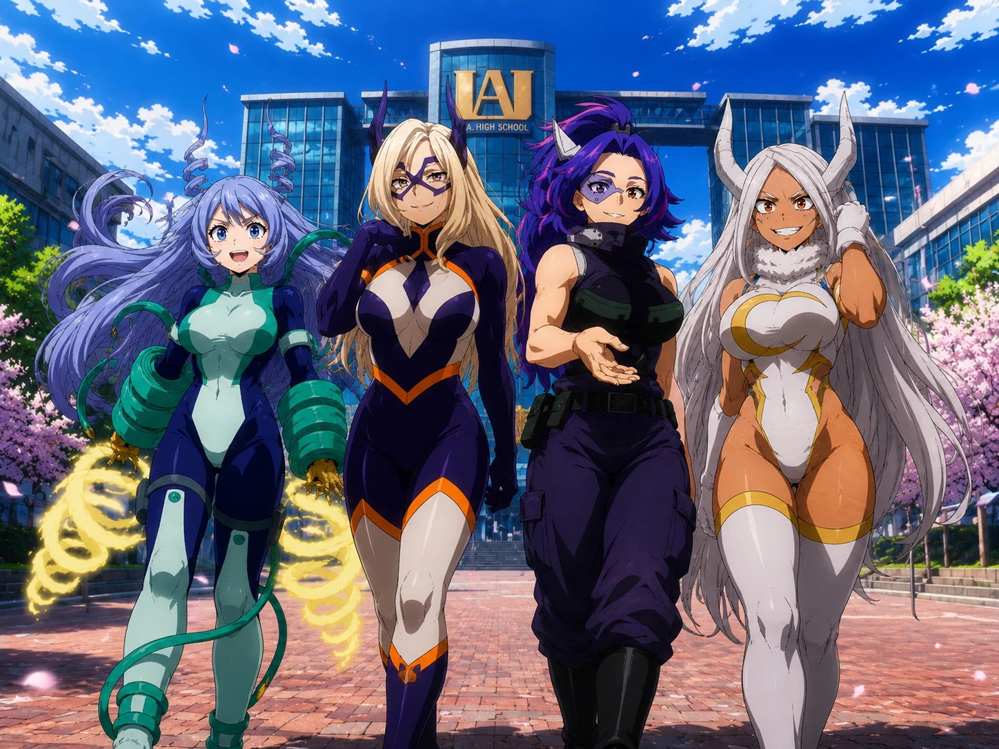 Lady Nagant. Nejire Hado. Mirko. Mt Lady. thumbnail